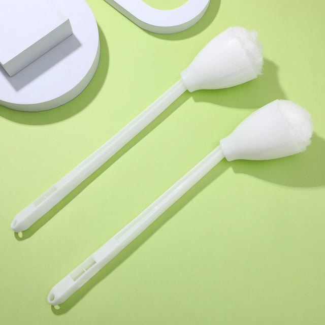 unbranded 5Ud Cepillo Para Taza De Con Mango Y Densas Ideal Para Baños Familiares