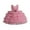 Hot Pink, variant on Toddler Baby Girls Dress Sleeveless Children's Puffy Cake Princess Birthday Party And Holiday Party Dresses Playwear Cute Dresses Girls for 9-12 Months