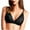 Black, variant on Penkiiy Women Bras Front Buckle Sexy Gathe r up Breast Milk Sleep Lace No Steel Bra Beige Bras