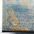 thumbnail image 3 of SAFAVIEH Madison Mariko Abstract Area Rug, Blue/Fuchsia, 6' x 9', 3 of 5