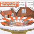 thumbnail image 3 of Bird Bath Heater For Outdoors In Winter, Pond De-icer 60 Deicer Water Heater Thermostatically Contr, 3 of 5