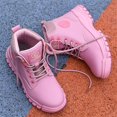 thumbnail image 2 of Steel Toe Boots for Women Lightweight Waterproof Construction Safety Work Boots, 2 of 5