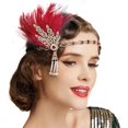 thumbnail image 1 of Serre-tête Bandeau Rouge, Superbe Accessoire pour Femmes, 1 of 4