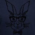 thumbnail image 3 of CafePress - Cute Hipster Easter Bunny Sweatshirt - Pullover Hoodie, Classic, Comfortable Hooded Sweatshirt, 3 of 4