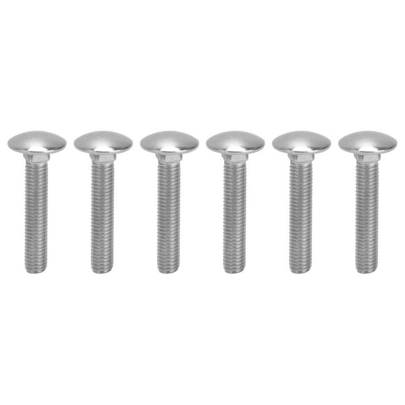 Furniture Bolts, 30Pcs M8x1.25 Screw Bolt Bolts Cup Square Bolt A2 Stainless Steel Cup Square Coarse Thread Carriage Bolts DIN603