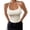Gray, variant on Women's Halter Neck Tank Top, Solid Color Backless Knit Vest with Built-In Bra, Chic & Stylish Sleeveless Top for Summer, Going Out, and Layered Outfits-Black