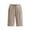 Khaki#women's shorts plus size, variant on aohooy Comfy Yoga Shorts for Women Long Knee Length Summer Stretchy Workout Shorts Elastic Waist Drawstring Pocket Lounge Shorts Blue,S
