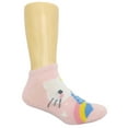thumbnail image 3 of Hello Kitty, Girls No-Show Socks, 6-Pack, Sizes S-L, 3 of 6