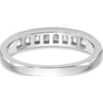 thumbnail image 5 of 14K White Gold Diamond Wedding Band (Size 7) Made In India rm2671b-056-waa, 5 of 5