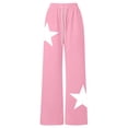thumbnail image 4 of LRen Girls Baggy Sweatpants Size 10-12 Kids Baggy Casual Elastic Waist Solid Athletic Plus Size Sweatpants Trendy Fall Winter Trackpants for Casual Everyday Wear, 4 of 5