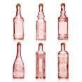 thumbnail image 1 of Botellas de vidrio BULK PARADISE surtidas de color rojizo con corcho, 16 ml, paquete de 6, 1 of 6