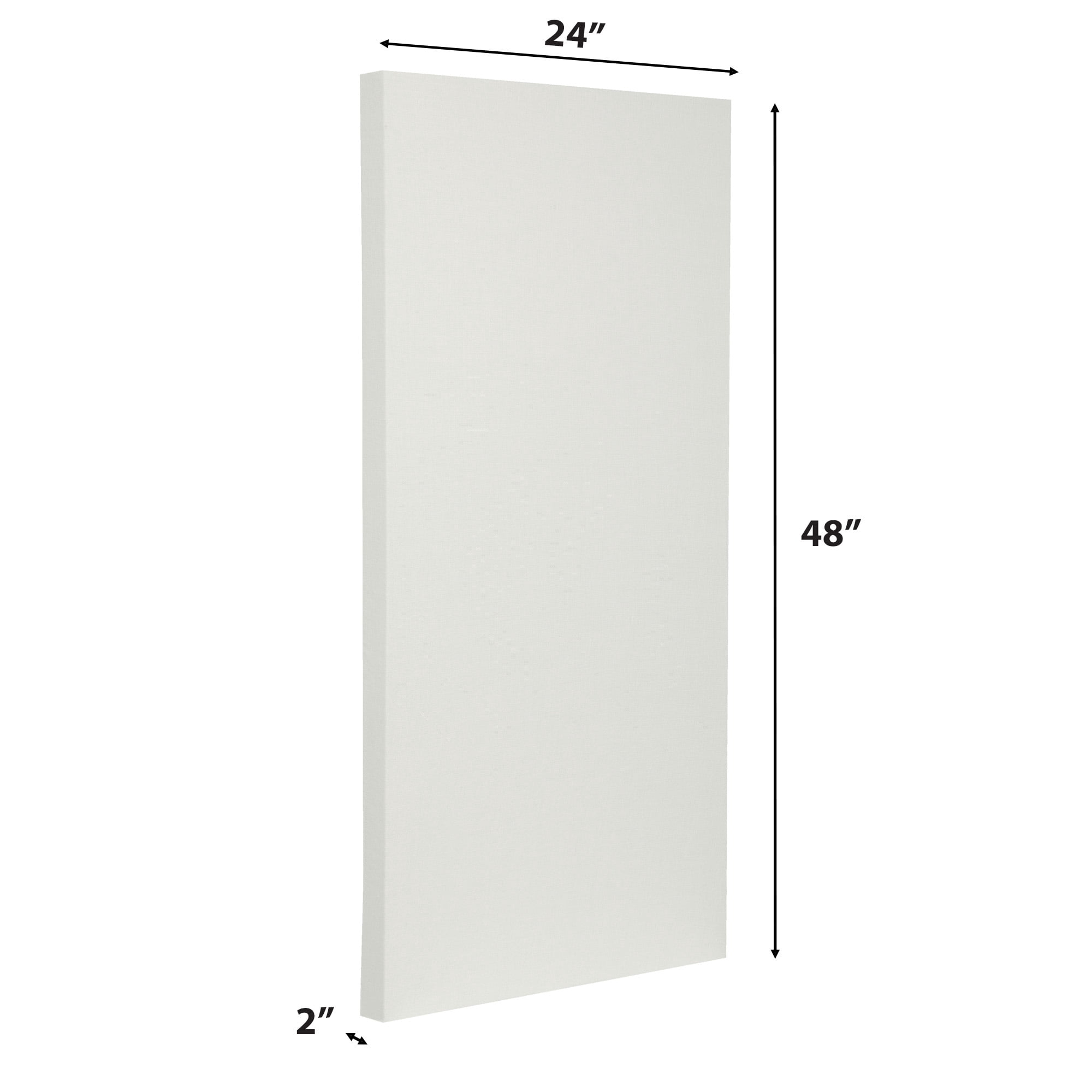 ATS Acoustics Hardened Edge Fire Rated Professional Studio Acoustic Panel 24x48x2 Linen