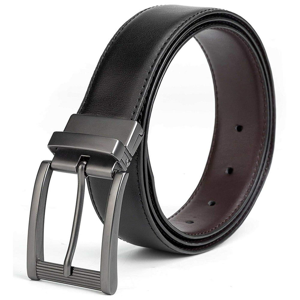 KM Legend - Men's belt, Reversible Leather Belt ,Dress Belt Genuine ...