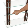thumbnail image 2 of Danya B. Old Bavaria Three Tier Adjustable Shelves on Wooden Bars, 2 of 8