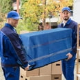 thumbnail image 6 of 12 Moving Packing Blankets 80 x 72 Inches (35 lb/dz) Heavy Duty Moving Pads for Protecting Furniture Professional Quilted Shipping Furniture Pads (Blue 12PCS), 6 of 17