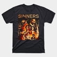 thumbnail image 2 of Sinners Horror Movie T-Shirt Sizes S-5Xl GooGate, 2 of 5