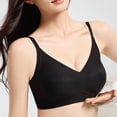 thumbnail image 4 of Turilly Bras Womens Sporty Style V Neck Wireless Bra With Fine Straps And Seamless Support Everyday Bras, 4 of 5