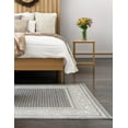thumbnail image 5 of Unique Loom Williamsburg Collection Area Rug - Allover (7' 1" x 10' Rectangle Gray/Black), 5 of 7