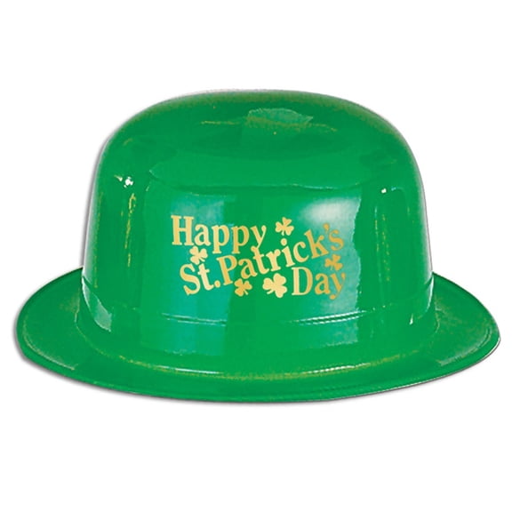 Beistle Pack of 48 Happy St. Patrick's Day Green Derby Hat Party Accessories