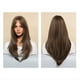 thumbnail image 4 of Peluca de SimulacióN Europea y de 64 Cm, Cabello Femenino, Conjunto de Cabeza con Raya Central, Conjunto de Cabello para Mujer, Peluca de Cabeza,G, 4 of 10