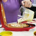 thumbnail image 2 of 5 Minute Chef Red Copper Non-stick Electric Cooking Casserole Smokeless, 2 of 4