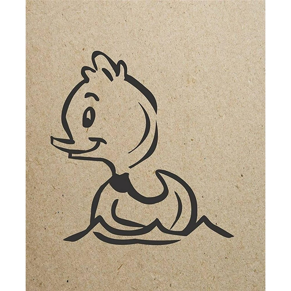 Rubber Duck 20"X20" Home Decor Sticker Vinyl Wall Decal Walmart