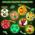 thumbnail image 4 of KiddiTouch Paint Your Own Soccer Ball Lamp Kit, 3D Soccer Gift Night Light, Art Supplies and Crafts, Birthday Gifts for Boys Girls Kids Ages 6-12, 4 of 8