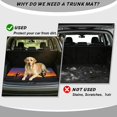 thumbnail image 4 of Binienty Desert Sunset Cactus Print Rear Trunk Liner, Anti-Slip Backing Universal Fit Trunk Mat, Scratch Resistant Durable Vehicle Interior Accessory for Sedan SUV 29" x 39, 4 of 7