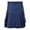 Navy, variant on Riforla Design Sense Fashion Trend Scottish Holiday Dress Multi Color Pleated Skirt Navy XL