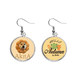 thumbnail image 1 of EsES cuello de almohada de Akita Pendiente del lóbulo de la joyería del pendiente de la hoja del otoño Unbranded M, 1 of 3