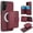 Winered, variant on ELEHOLD Case for Samsung Galaxy S23, 2-in-1 Magnetic Shockproof Leather Wallet Flip Case Cover, Detachable Card Holder with Stand,Black