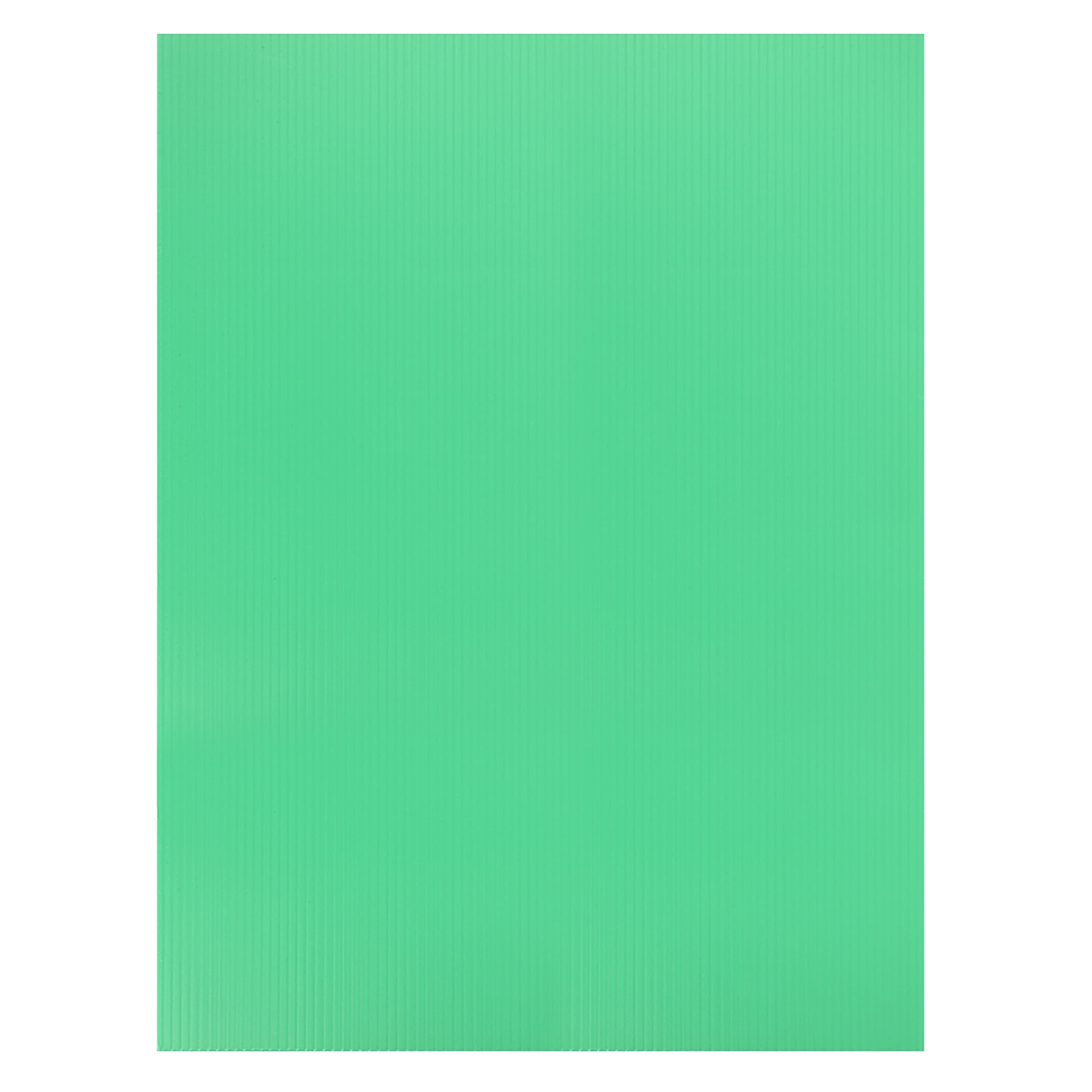 Corrugated Plastic Sheets,3mm Green Blank Yard Lawn Signs,12 Inch x 16 Inch,Waterproof Sign