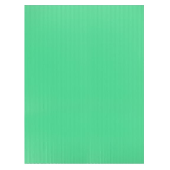 Corrugated Plastic Sheets,3mm Green Blank Yard Lawn Signs,12 Inch x 16 Inch,Waterproof Sign Blank Board 1pcs
