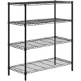 Honey Can Do 4Shelf Steel Storage Shelving Unit with 350lb Load