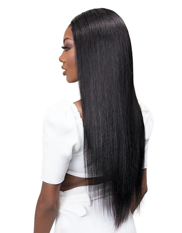 Janet Collection HD Natural Deep Part Lace Wig 100% Natural Virgin Remy Human Hair - Leila - Choose Length