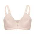 thumbnail image 4 of Lovzfmll Bras for Women! Bras for Women Wirefree - Wireless Bra, Everyday Bras, Bras for Women No Underwire Khaki 2XL, 4 of 8