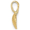 thumbnail image 4 of Auriga Fine Jewelry 14K Yellow Gold Mini Clam Shell Charm for Women (Length - 11.8 mm, Width - 6.9 mm), 4 of 6