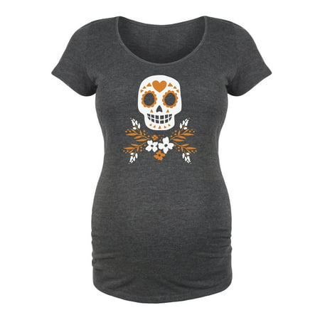 

Bloom Maternity - Folk Skull - Maternity Scoop Neck T-Shirt