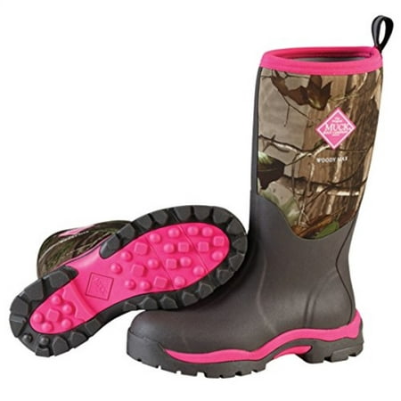 muck boot women's woody pk rubber hunting boots (Best Hunting Boots For The Money)