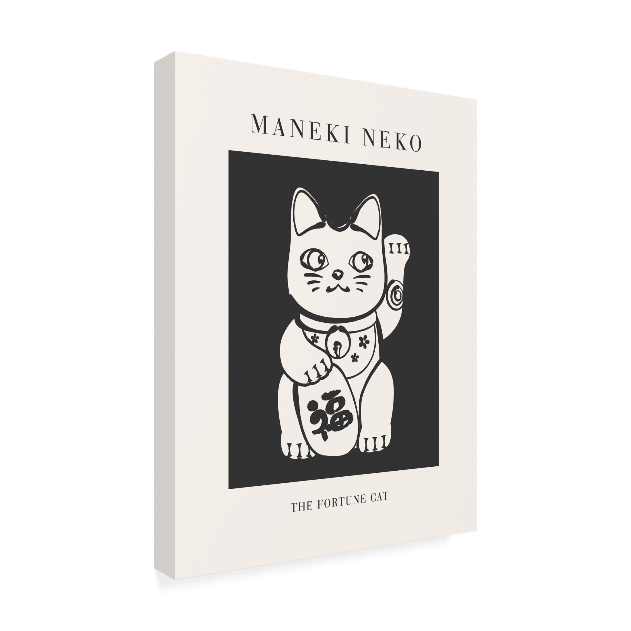 Trademark Fine Art Beth Cai Manekineko Canvas Wall Art