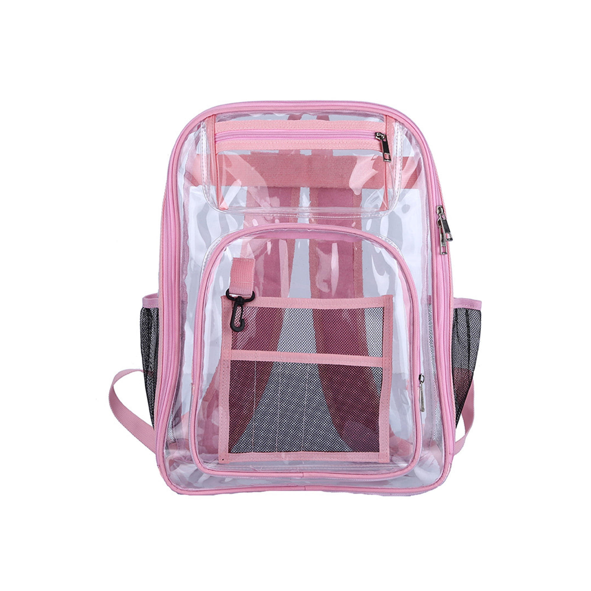 Clear girl backpacks deals