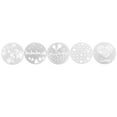 thumbnail image 1 of Viccilley Cake Decorating Tools 5PCS Plastic Baking Tool Cake Chocolate Spray M-o-l-d, 1 of 7