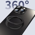 thumbnail image 5 of ELEHOLD for iPhone 15 Pro Case, Compatible with Mag safe Accessory Thin Fit Full Lens Film Protection Electroplate Ring Stand Frosted Shockpeoof Case for iPhone 15 Pro,Blue, 5 of 8