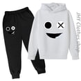 thumbnail image 3 of Conjunto para niños, niñas, niños, ropa, sudadera, 3 a 12 años, estampado para niños pequeños, primavera, deportes, tiempo libre, sudaderas con capucha, 3 of 5