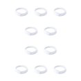 thumbnail image 3 of Guardurnaity Diademas para mujer Deportes Correr Yoga Diademas cruzadas Turbante Pañuelos Diadema para el hogar Accesorios de envoltura de moda Blanco 10Conjunto, 3 of 6
