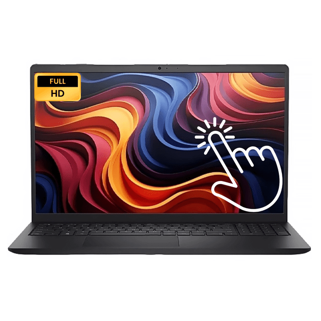 Laptop Dell Inspiron 15 | 15.6” FHD Touch | AMD Ryzen 7 7730U | 8GB RAM | 512GB SSD | Windows 11 | Negro
