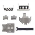 thumbnail image 1 of Set de placa de deslizamiento de protección de chasis Conjunto de placa de protección RC Automotriz Accesorios de actualización Repuesto de piezas para TRAXXAS TRX4 1:10 Crawler Inevent FN001135-00, 1 of 7