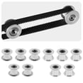 thumbnail image 4 of 5Pc For 2Gt Timing Belt Idler Pulley 20 Teeth 5Mm Bore 6Mm Width For 3D Printer, 4 of 6