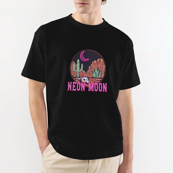 Women's Neon Moon Shirts T-Shirts Classic Country Cowgirl T-Shirt Music Vintage Graphic Tee