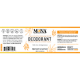 thumbnail image 7 of MONA All Natural Magnesium Deodorant for Women & Men | Apricot & Lemon | Baking Soda & Aluminum Free | (2.65 Oz), 7 of 7